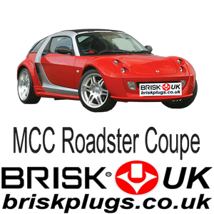 Smart Roadster Brisk Racing Spark Plugs coupe Brabus tuning upgrade performance