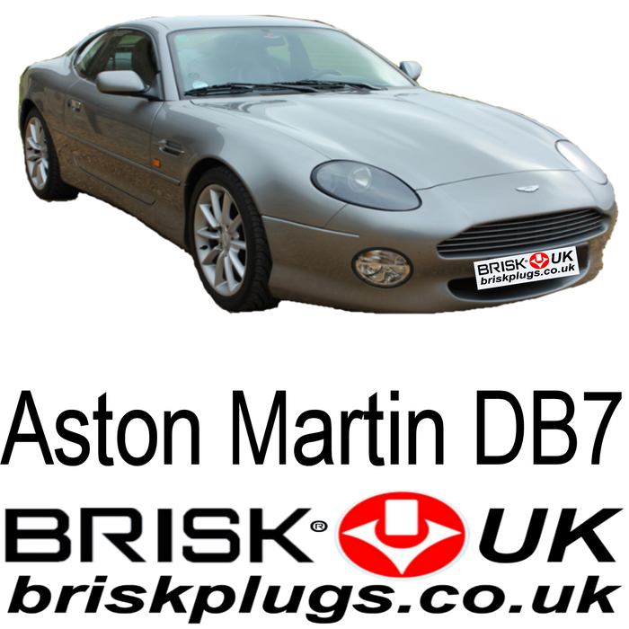 Aston Martin DB7 Spark Plugs 3.2 5.9 94-04 Brisk Racing