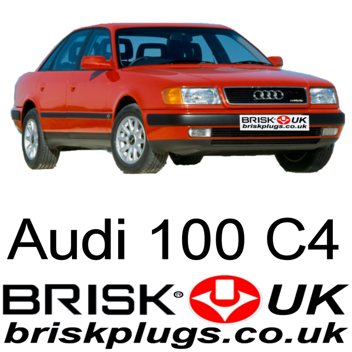 Audi 100 C4 Brisk Spark plugs 1.6 2.0 2.2 2.3 2.6 2.8 4.2 90-94