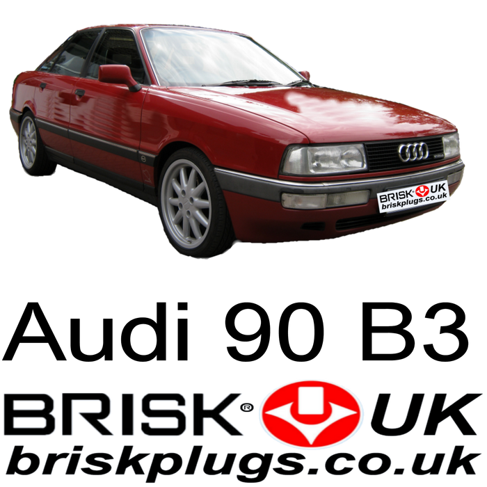 Audi 90 B32 Brisk Spark plugs 1.8 2.0 2.2 2.3 87-91 Racing LPG GPL