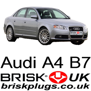 Audi A4 B7 Brisk Spark Plugs, recommended plugs for FSi, TFSI, RS4, V8