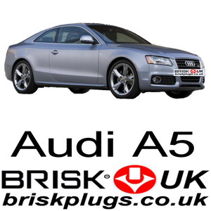 Audi A5 Spark plugs, performance upgrade, brisk racing UK