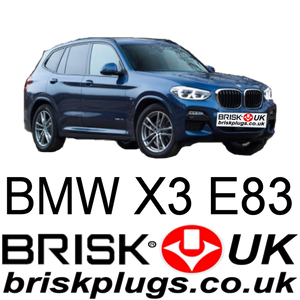 BMW X3 2.0 2.5 3.0 replacement brisk spark plugs recommended