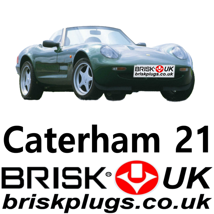 Caterham 21 1.6 K Series Brisk Racing Spark Plugs 94-00