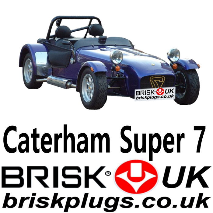 Caterham Super Seven 1.4 1.6 2.0 Brisk Racing Spark Plugs 90-13