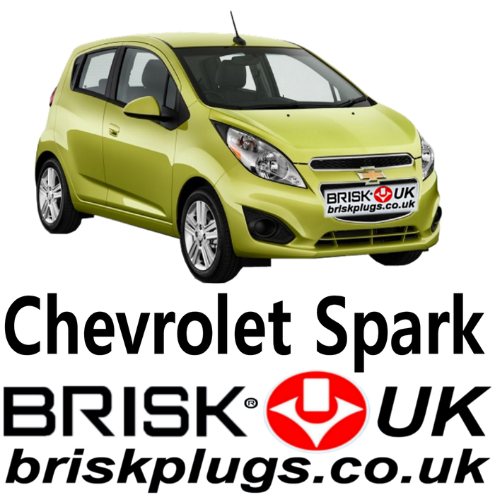 Chevrolet Spark Brisk Performance Spark Plugs 0.8 1.0 09 - 18