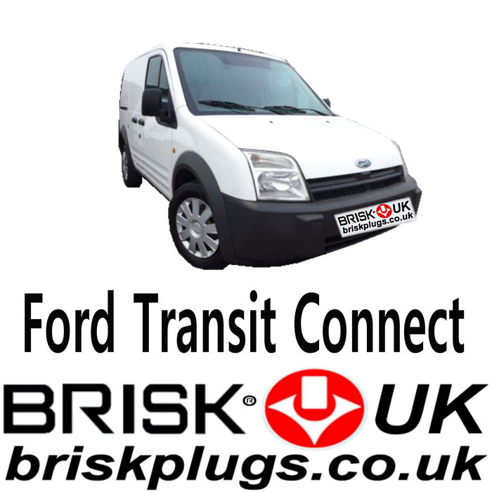 Ford Tourneo Transit Connect Brisk Spark Plugs LPG CNG Methane 1.8 02-13